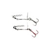 Savage Gear NEW CARBON49 CORKSCREW STINGER 1 HOOK - PIKE