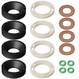 1.6 HDI Injector Gasket, Diesel Injector O-Ring Gasket Set, Injector Gasket, Washer Set, Diesel Injector Gaskets for Peugeot Ford