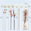 10 Pcs Reed Diffuser Sticks, Natural Rattan Hand Made Flower