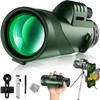 80x100 Portable Zoom HD Telescope Folding Long Distance Mini Powerful