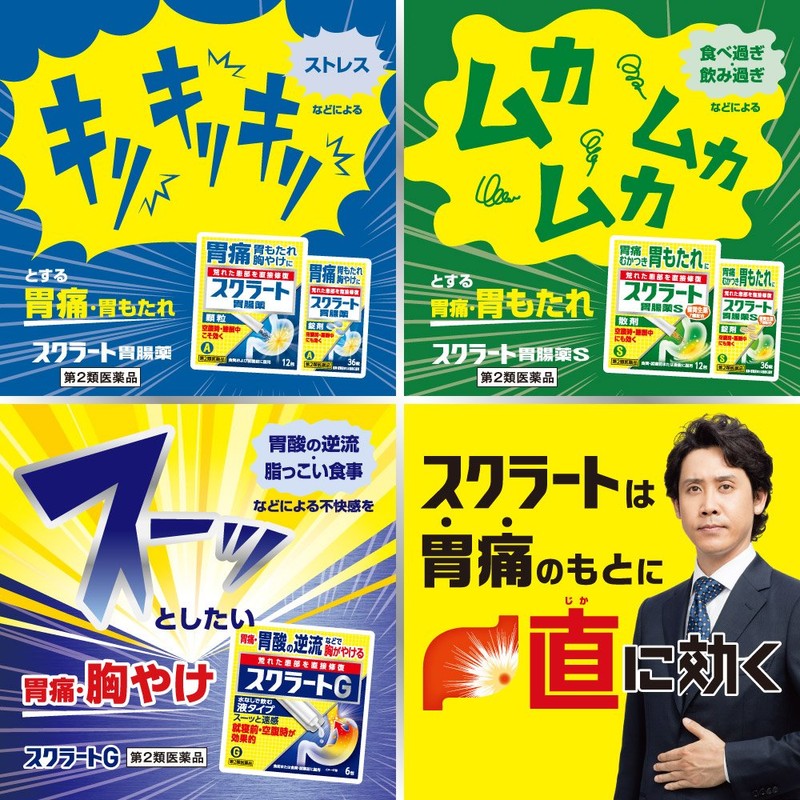 【第2類医薬品】スクラート胃腸薬S(散剤) 12包