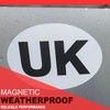 Magnetic UK Car Stickers for Europe - Easy to Attach