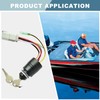 129572 Ignition Switch with 2 Key Compatible with Tracker Boats,