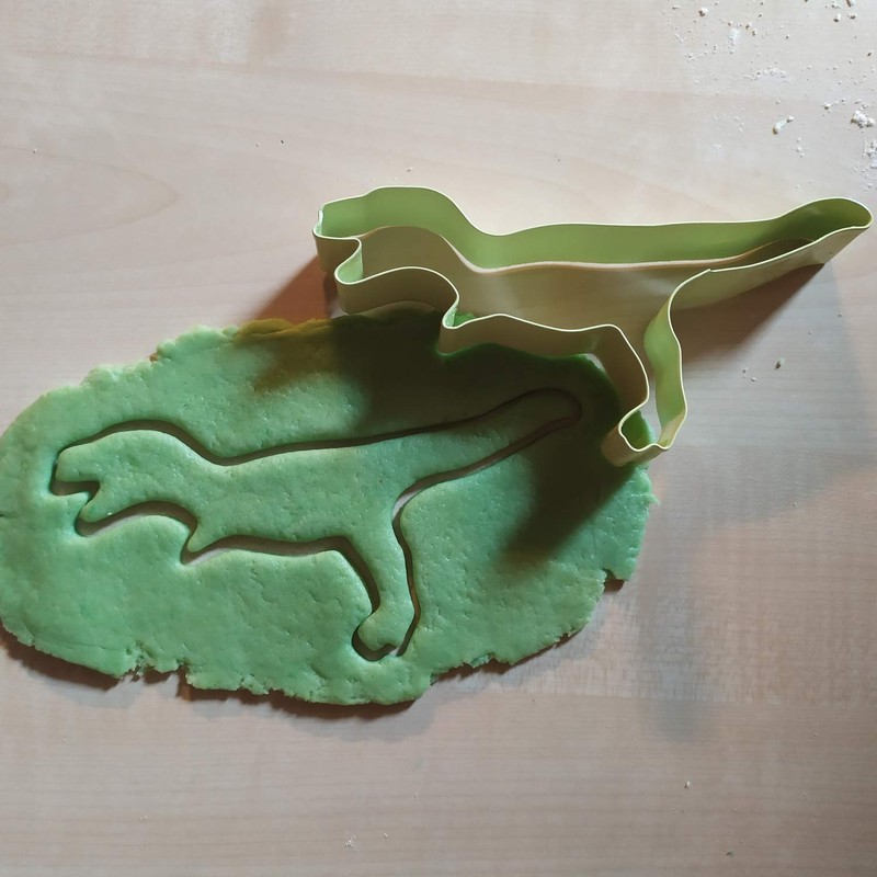 Mint Tyrannosaurus Dinosaur Cutter