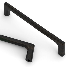 Asidrama 10 Pack 5 Inch(128mm) Oil Rubbed Bronze Cabinet Pulls Cabinet Handles Cupboard Handles Kitchen Cabinet Hardware for Cupboard Drawer Pulls