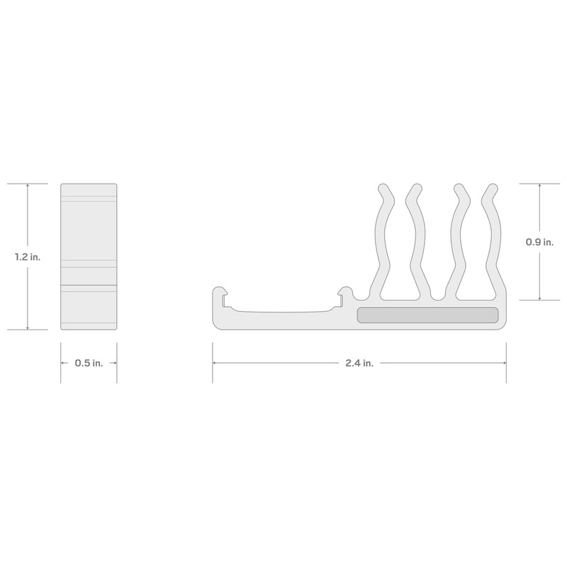 TEKTON 1/2 Inch Drive Socket Organizer Set | OST23330
