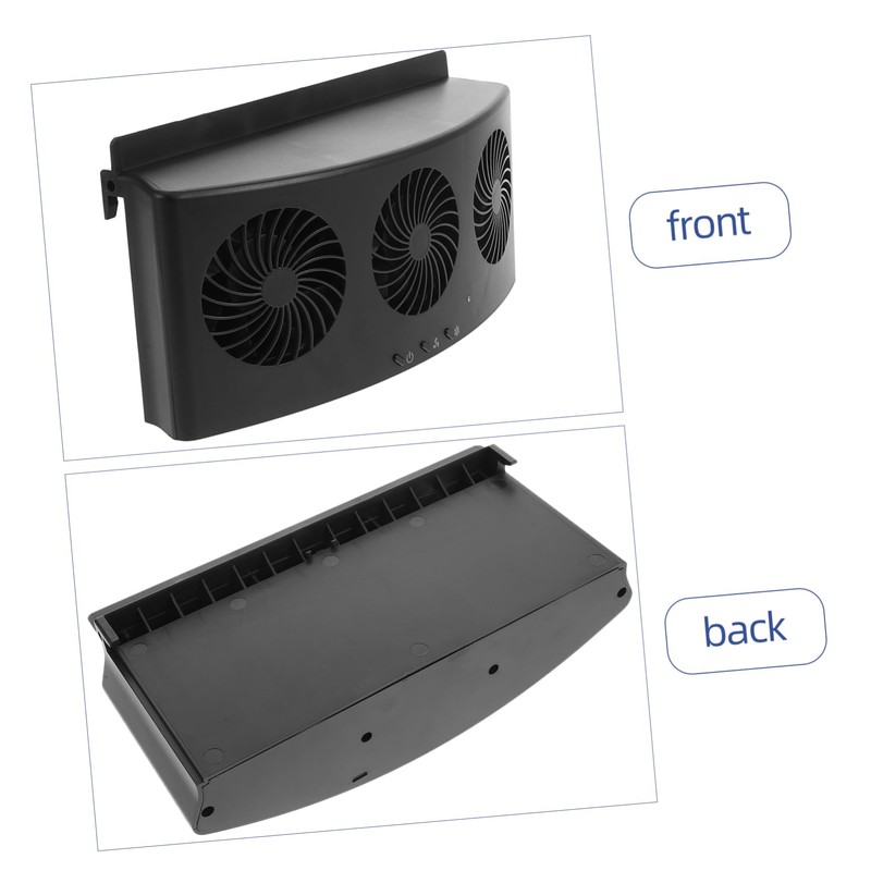 SHINEOFI Car Exhaust Fan Air Circulation Radiator Fan for Vehicle