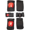 Set De Casco Y Protectores Lionix Pro Shield Rojo