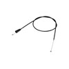 MOTOFLEX Set of 4 Bowden cables, black, high-link MZ TS