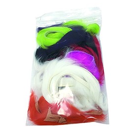 Creative Angler Rabbit Strips for Fly Tying or Tying Flies. Steelhead and Salmon Color Variety Pack