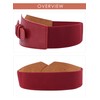 TeeYee Women's Elastic Belt Wide Waist Belt Adjustable Stretchy Medieval