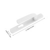Versatile Storm Door Handle with Lock Durable Aluminum Alloy Entry
