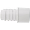 Spears 460 Series PVC Pipe Fitting, Adapter, Schedule 40, White,