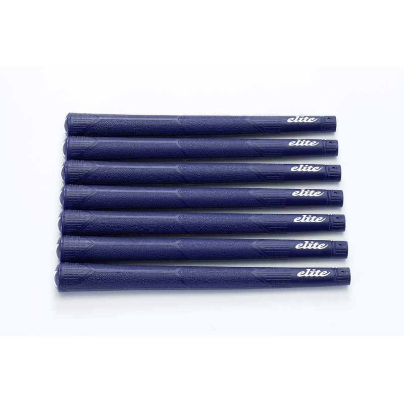 elitegrips A50 Star Golf Grips, Set of 7, Navy with