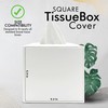 Luxury 5 Star Hotel Style Tissue Box Cover - Sturdy