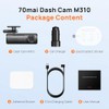 70mai 70mai 2K Wifi Dash Cam M310, Smart Voice command