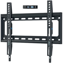 Mounting Dream TV Mount Fixed for Most 26-60 Inch LED, LCD and Plasma TVs, TV Wall Mount TVs Bracket up to VESA 400x400mm and 100 LBS Loading Capacity, Low Profile and Space Saving Flat Mount MD2361-K