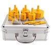 HIGHDRIL Diamond Drill Bits Kit with Triangle Shank for Porcelain
