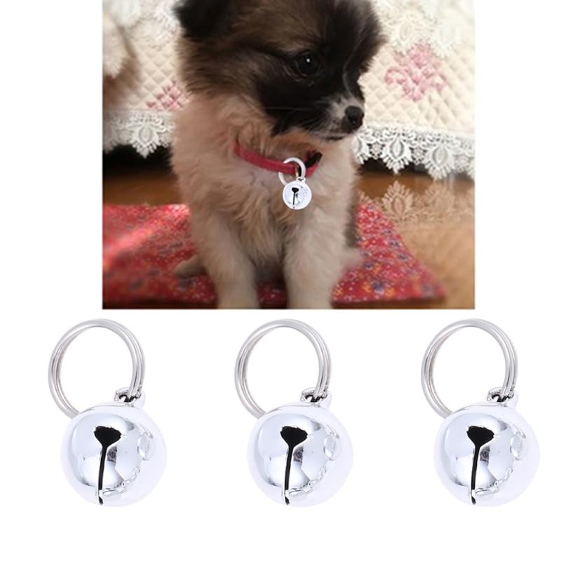 POPETPOP 5PCS Popopp Dog Cat Potty Training Bells Matching Collars