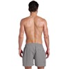 QRANSS Light Gray Mens 5 inch Inseam Quick Dry Swim