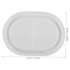 Levemolo Oval Candlestick Tray Mold Mini Trinket Dish Mold Resin