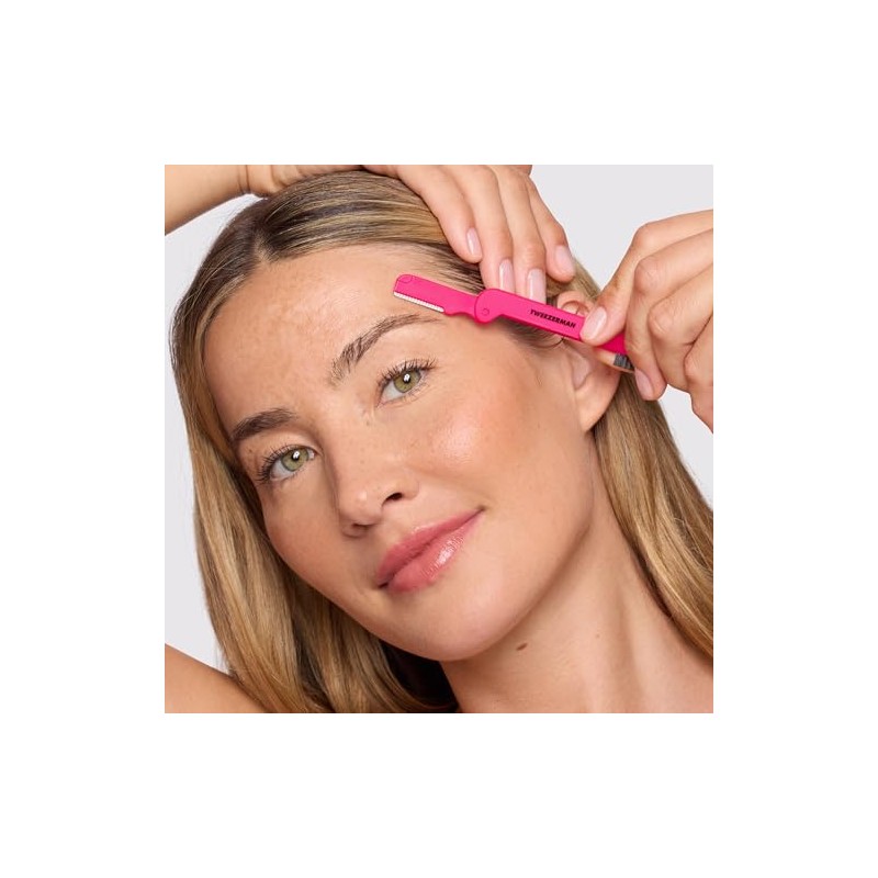 Tweezerman Mini Brow Rescue Kit, Tools for Perfect Brow Shaping