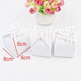 JZK Sweetie Box / Gift Box / Guest Gift Box - Cardboard Packages for Weddings, Birthday Parties, Christenings, Baby Showers, Festivals