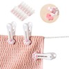 ALLMIRA Clothespins Strong Non-marking Anti-Slip Windproof No Trace Multi-Purpose Rust