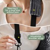 Rotator Cuff Pillow for Left/Right,Arm Shoulder Pillow,Dark Grey,L