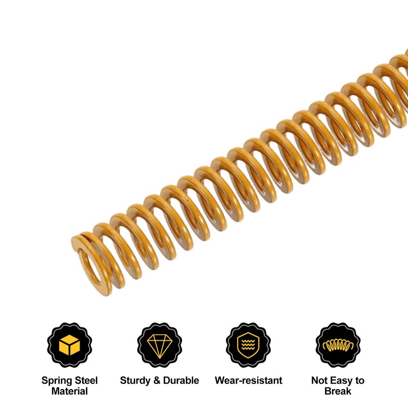 uxcell 2pcs 3D Printer Heating Bed Spring, 8mm OD 60mm