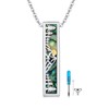 REDSUN Berg Urn Necklaces for Ashes 925 Sterling Silver Urn