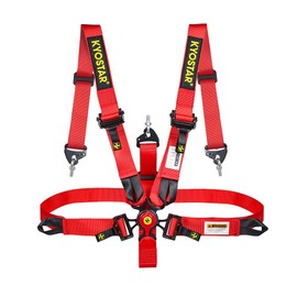 Wuidail 5 Point Harness Seat Belt with 2'' Ultra Premium Quality Heavy-Duty Soft with Carbon Latch Quick Release for Go Kart UTV & ATV