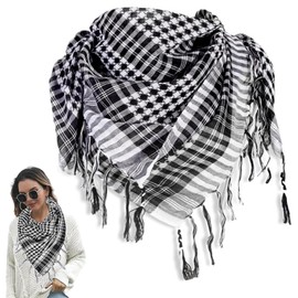TRHDFW Scarf Scarf Men,Palestine Arafat Scarf Stylish & versatile fashion scarf for Men & Women of All Ages