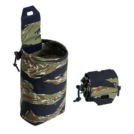 IDOGEAR Molle Emptying Bag Magazines Recycling Bag Tactical Foldable Utility Bag for Hiking Belt Vest (VTS)