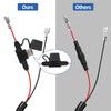 Trail Camera Battery Power Cable Chew Proof Include 2Amp Fuse