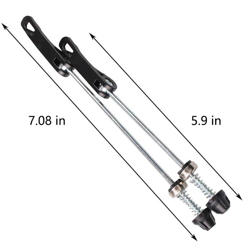 VOANZO Wheel Hub Front and Rear Skewers Quick Release Clip