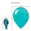 Joyloons METALLIC EMERALD GREEN BALLOONS 50 UNITS 32 cm green
