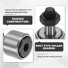 PATIKIL 2 Pcs CF6/KR16 Needle Roller Bearing 16 mm Roller