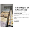 Hademade Coconut and Shea Butter Artisan Soap with Essential oil.