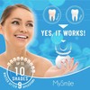 MySmile Teeth Whitening Kit with LED Light, 10 Min Non-Sensitive