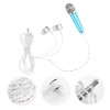 SUPVOX 3pcs Mini Headphones for Portable Handheld Mic for Voice