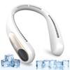 Hands-Free Bladeless Neck Fan with LED Display - 360° Cooling