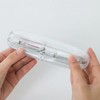ZARSIO 3 Pieces Hard Shell Glasses Cases Plastic Frosted Translucent