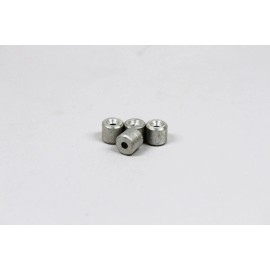 Unbranded 5/64 Aluminum Cable End Stop Buttons 100 Pack Trapping Supplies