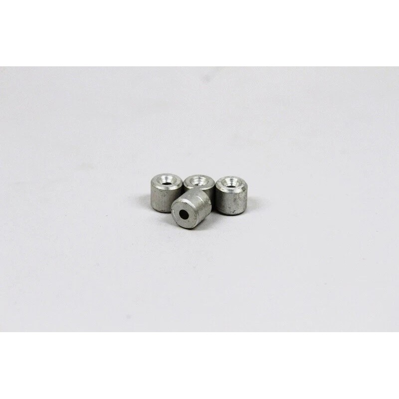 Unbranded 5/64 Aluminum Cable End Stop Buttons 100 Pack Trapping