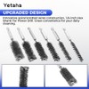 Yetaha 6Pcs 304 Stainless Steel Copper Tube Pipe Cleaner, 50mm