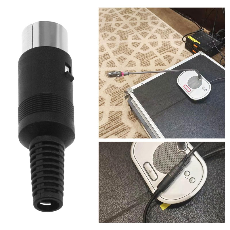 VGOL Pack of 8 5 Pin Connector DIN Solder Plug