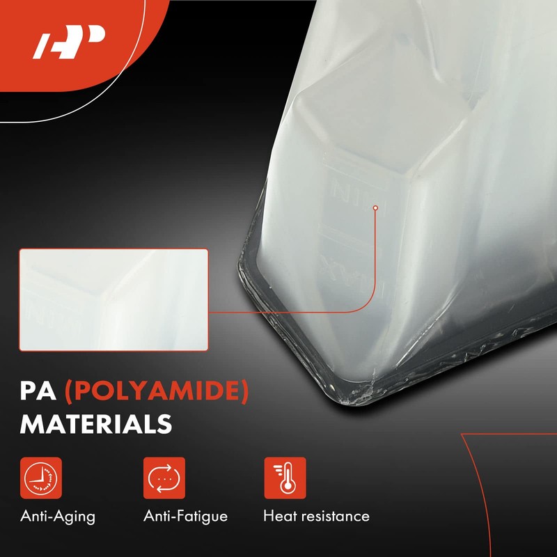 A-Premium Engine Coolant Reservoir Tank with Cap Compatible with Volvo