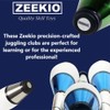 Zeekio Pegasus Juggling Club Set - Premium Quality - Beginner