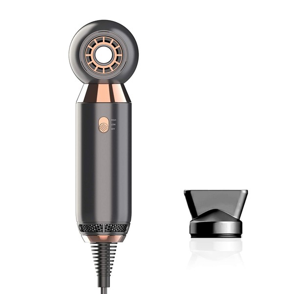 Hair Dryer - High Airflow Volume Fashion Mini Blow Dryers , Smart Heat Control Lightweight Hairdryer for Home and Travel Easy to Carry